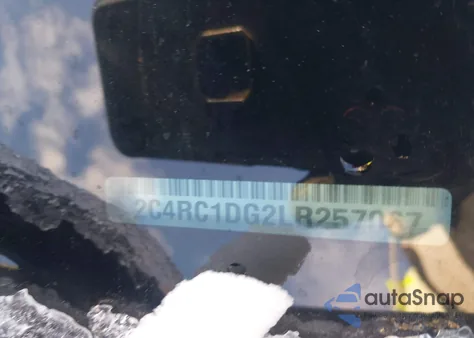 2020 Chrysler Voyager Lxi из США, поврежденный, VIN 2C4RC1DG2LR257067